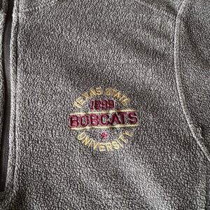 Texas State University Grey Quarter Zip